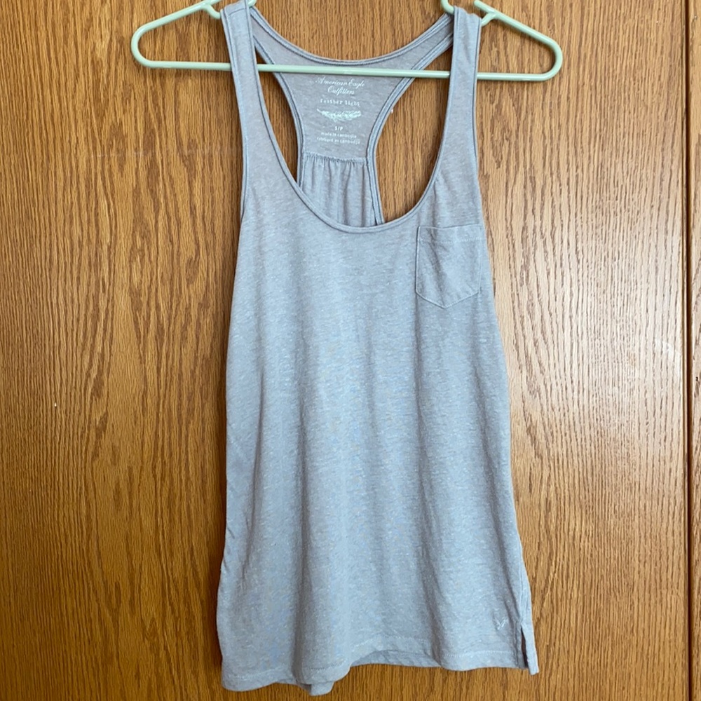 Tan American Eagle Tank